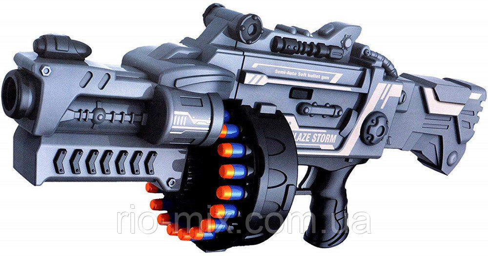Automatic Blaze Storm Soft Bullet Gun - Big