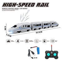 RC High Speed Electric Train With Light & Sound