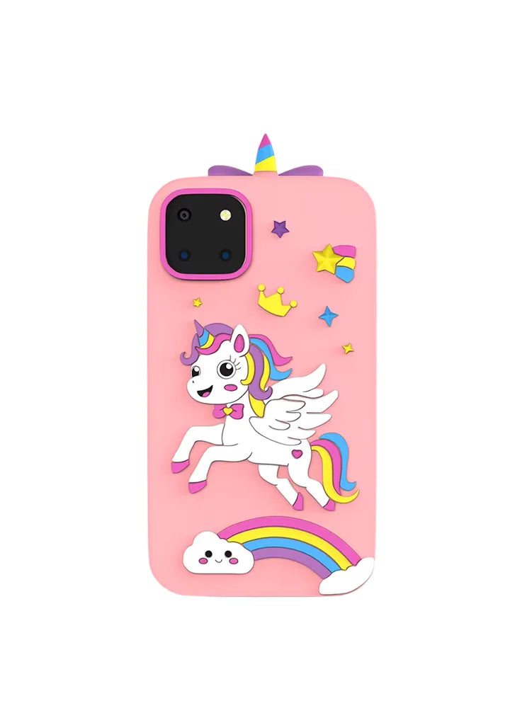 Kids High Quality Dual Camera Digital Touch Phone - Unicorn