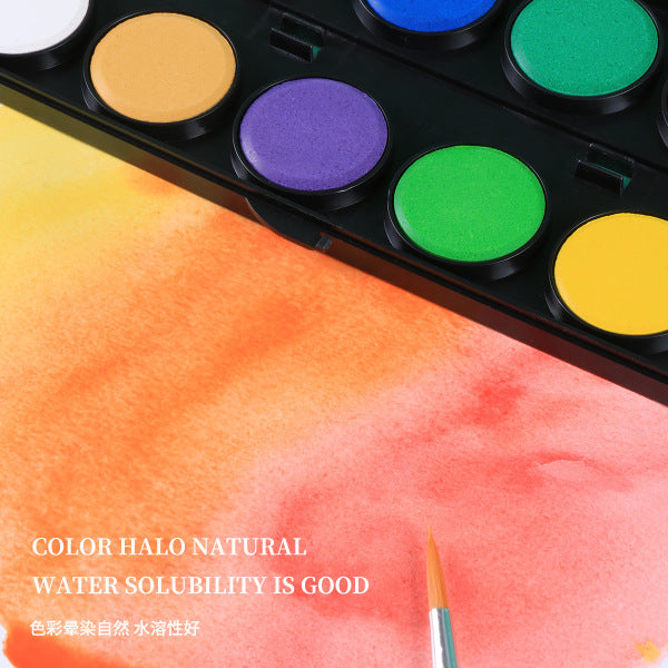 12Pcs Dissolved Water Color Kit 