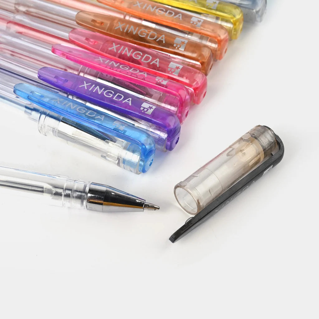 12Pcs Premium Glitter Pens 