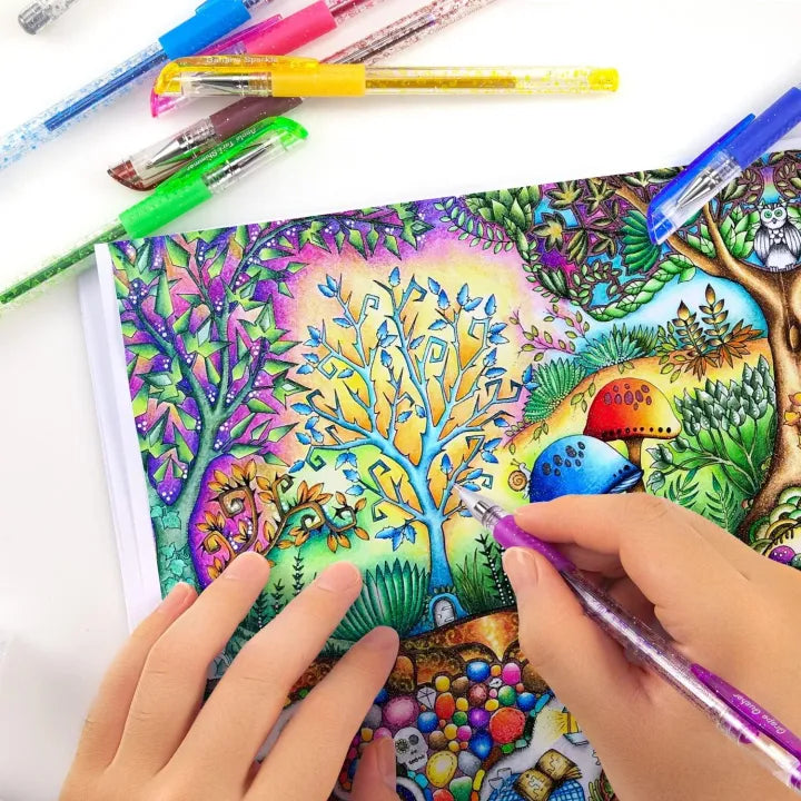 12Pcs Premium Glitter Pens 