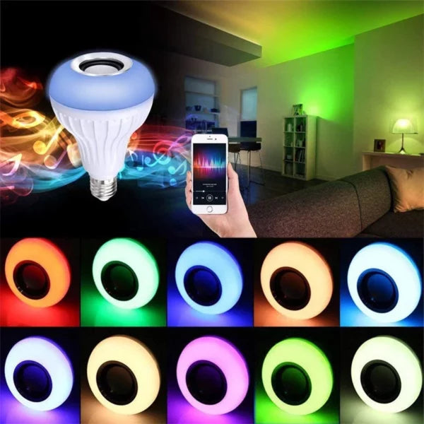 RC Wireless Disco Audio LED Bulb
