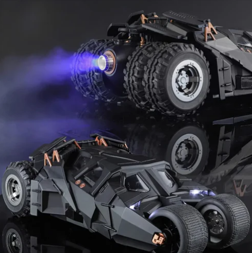 1:18 Diecast Batman Model Car With Smoke
