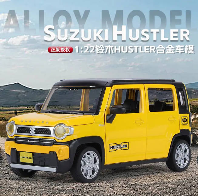 1:22 Diecast Suzuki Hustler Official Licensed Model