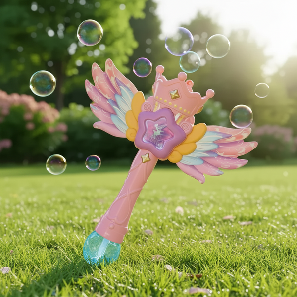 12 Holes Rechargeable Magic Bubble Stick