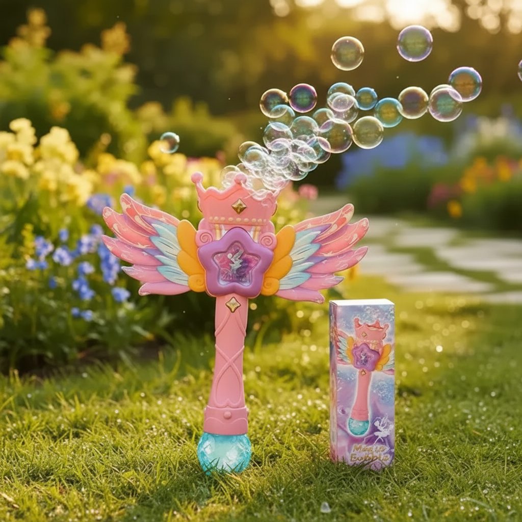 12 Holes Rechargeable Magic Bubble Stick