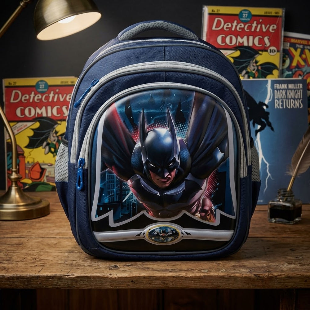 12 Inch Premium Kids Batman School Bag