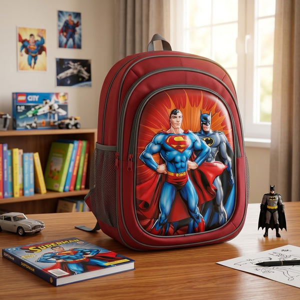 12 Inch Premium Kids Superheroes School Bag