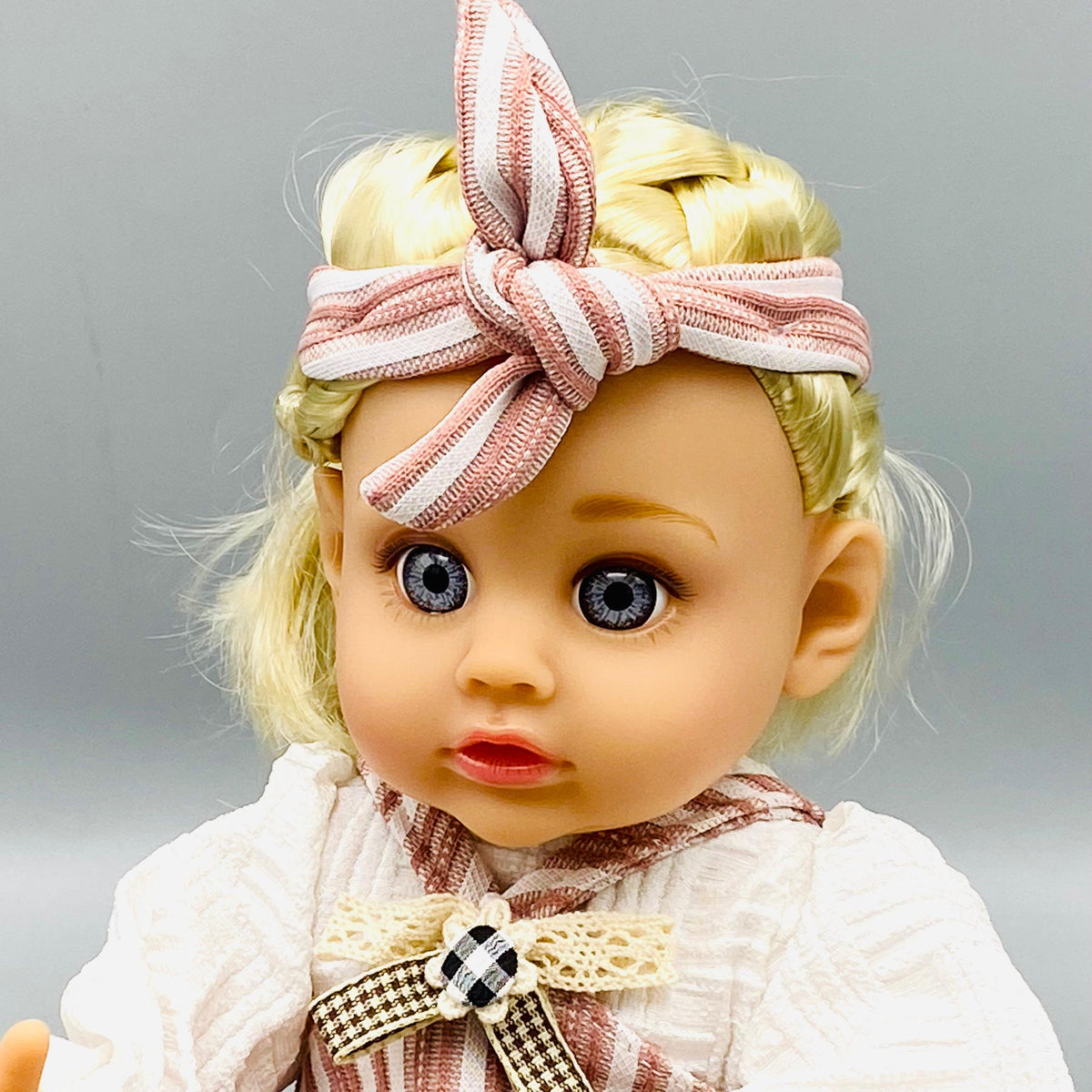 12* Inches Premium Ruffle Romper Baby Doll
