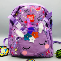 12* Inches Unicorn Themed Kids School Bag With Pocket