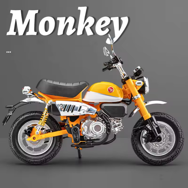 Mini Diecast Honda Monkey Model Bike