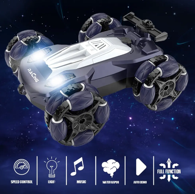 Remote & Gesture Control Spray Stunt Car