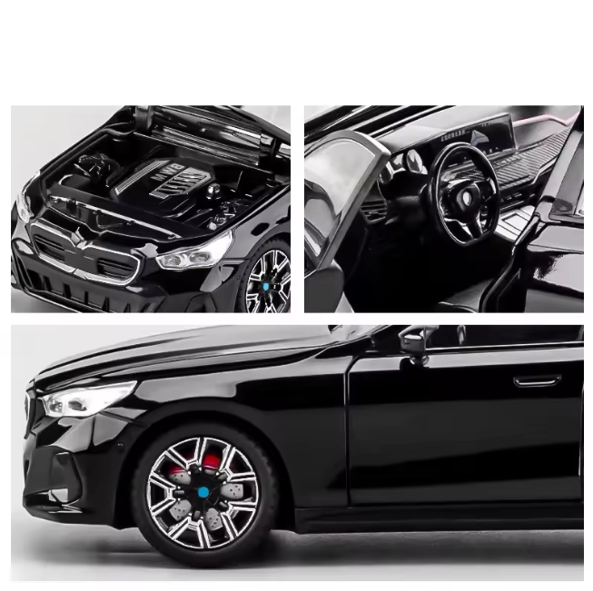 1:24 Diecast BMW THE i5 M60 Model Car