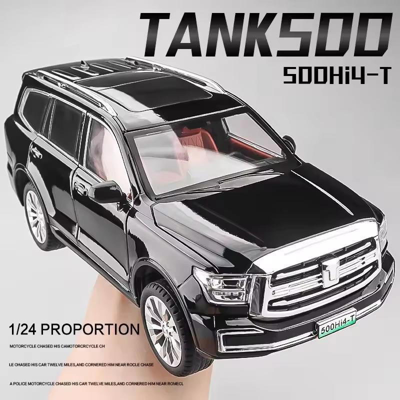1:24 Diecast Tank 500 Hi4-T SUV Model Car