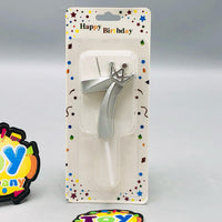 Number 7 Crown Designed Birthday Candle