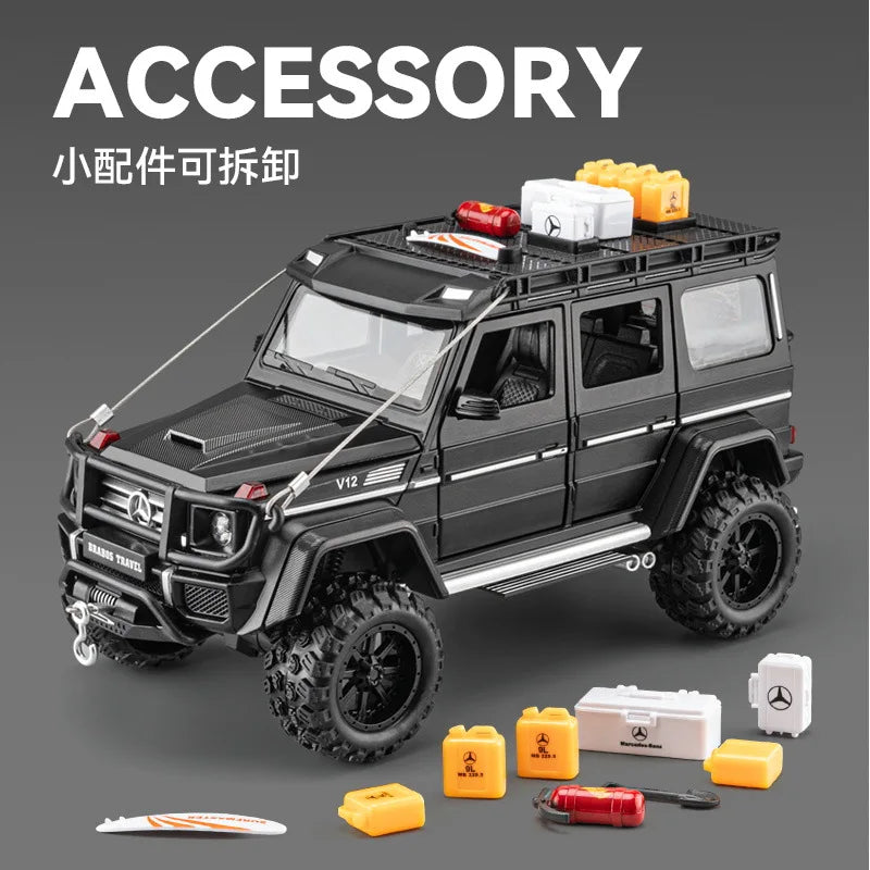 1:24 Diecast Mercedes Brabos Travel G550-4x4