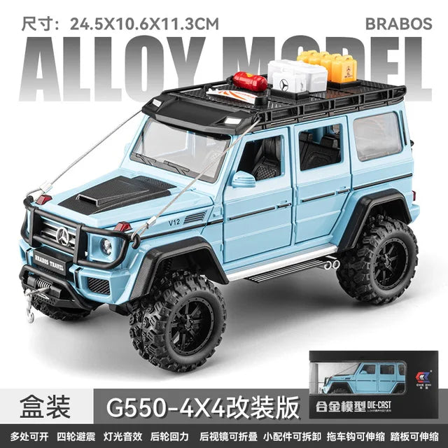 1:24 Diecast Mercedes Brabos Travel G550-4x4