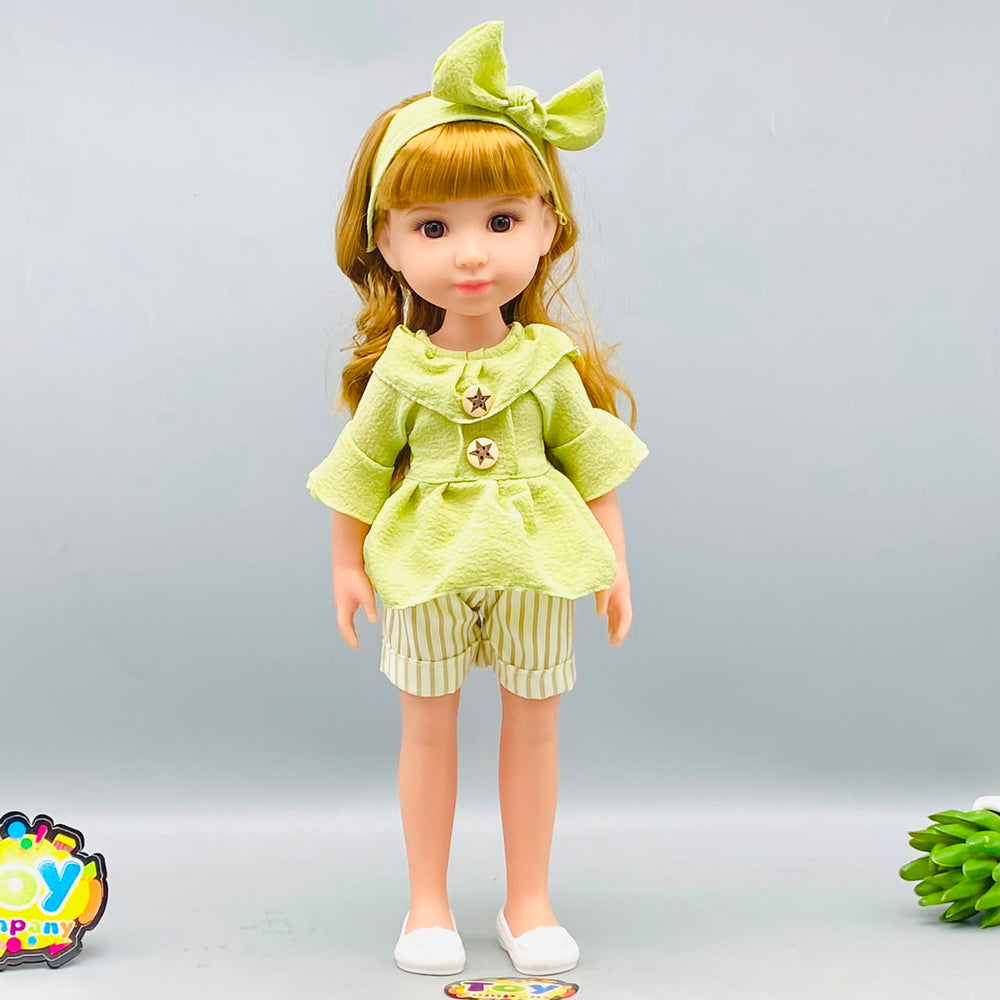 13.5* Inches Premium Lime Green Sailor Doll