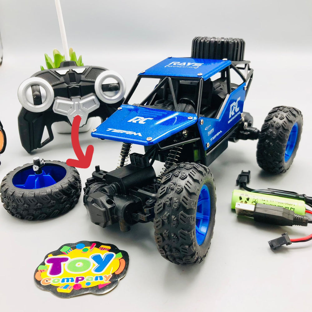 1:18 RC Alloy Rock Crawler Off-Road Vehicle - Minor Fault