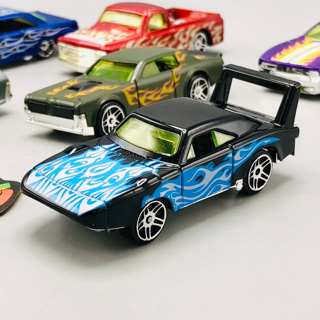 1:64 Mini Diecast Inertial Racing Cars - 6Pcs