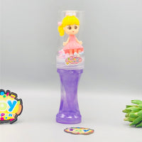 1Pc Mermaid Snowflake Crystal Slime Mud Bottle