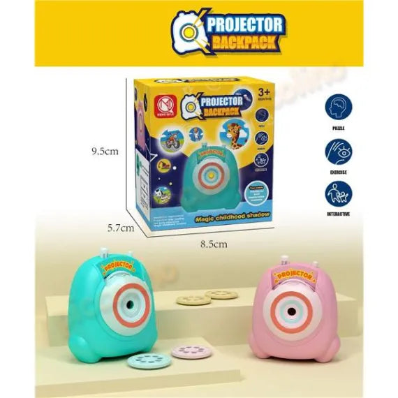 Kids Mini Flash Projector Backpack Toy