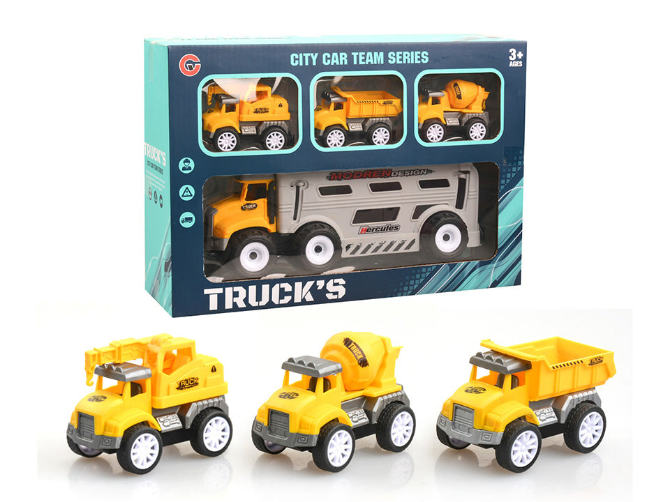 ABS Manual City Engineering Modern Truck With Cars