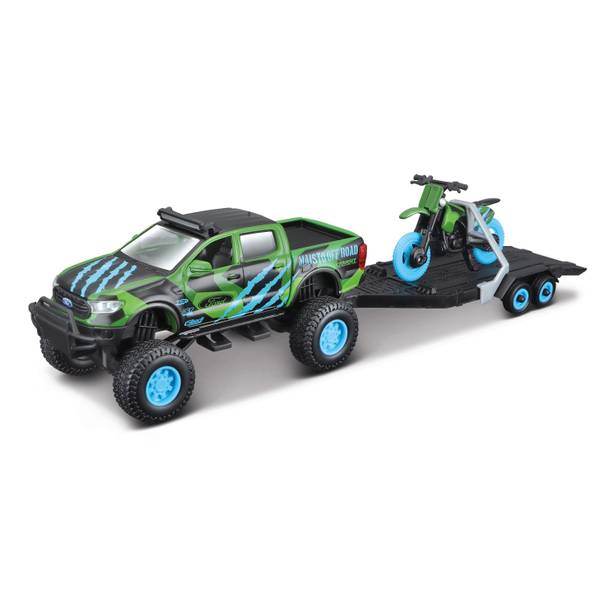 Maisto Diecast Chevrolet Pickup & Bike