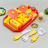 13Pcs Pretend Play Kids Food Cutting Set