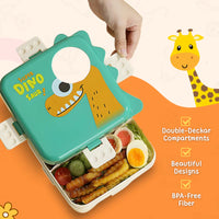 Premium Plastic Dino Eye Lunch Box
