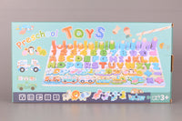 Wooden Multi-functional Preschool Learning Board