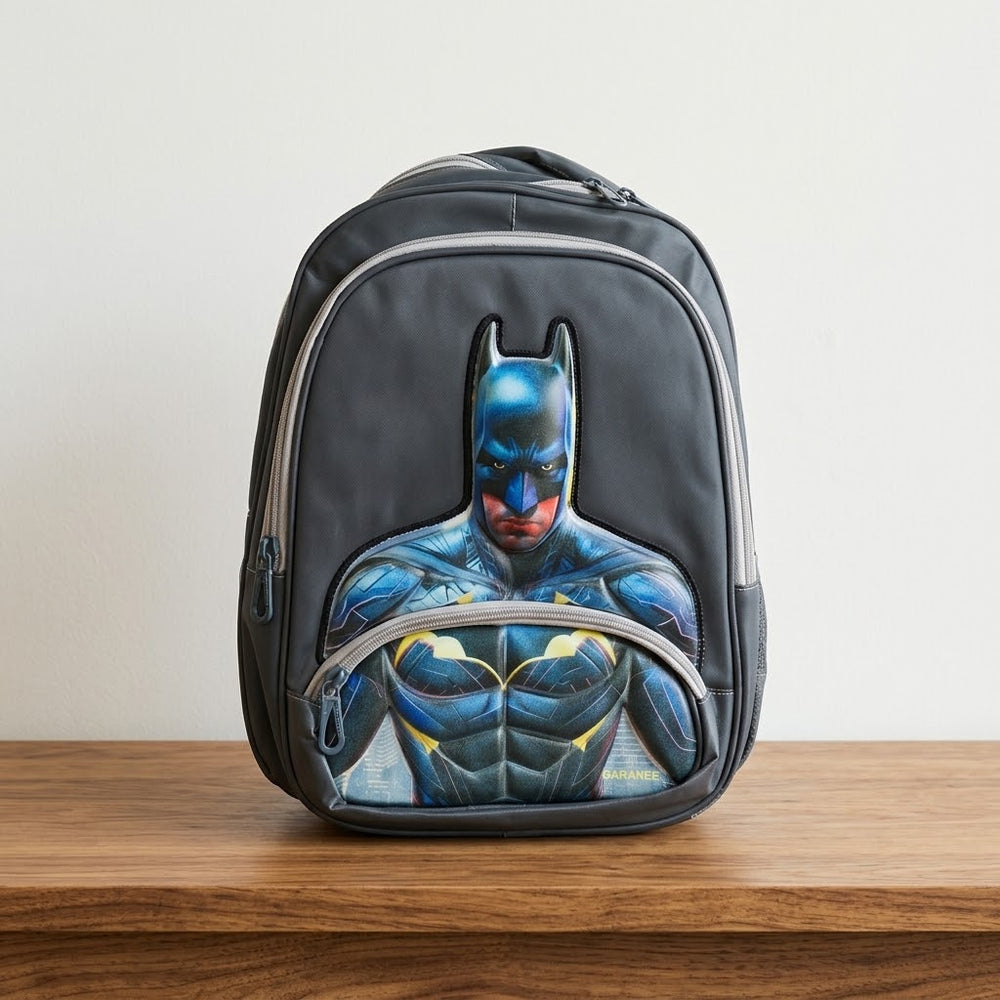 13 Inch Batman Theme Backpack
