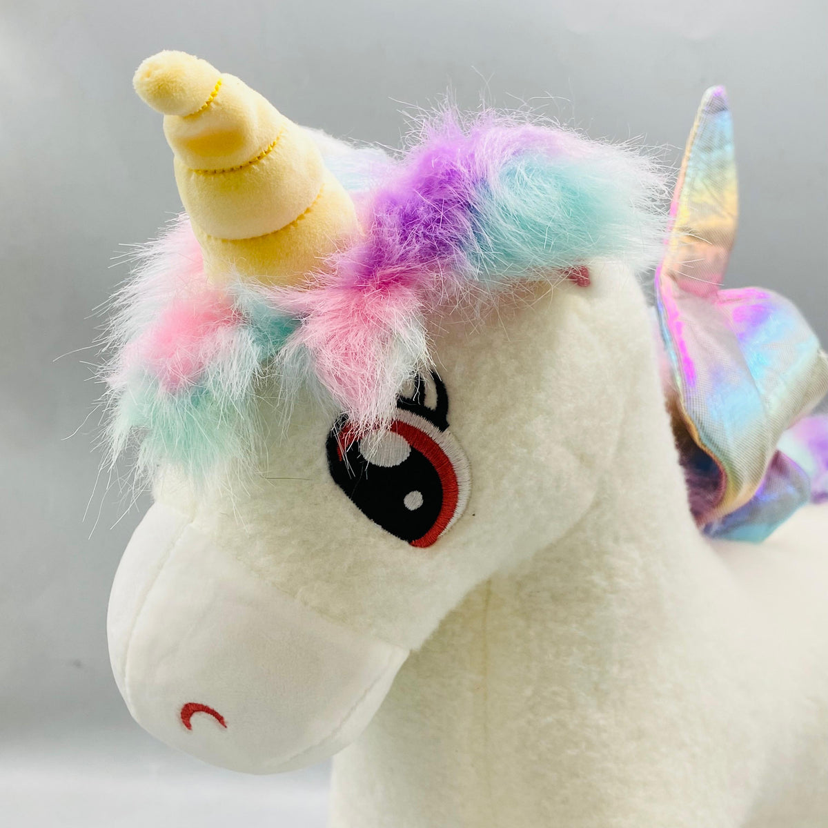 13 Inch Premium Unicorn Stuff Toy - White 