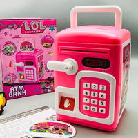 L.O.L. Fingerprint & Password Unlock Piggy Bank