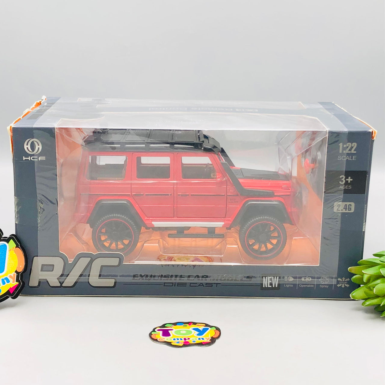 1:22 RC Diecast Mercedes G500 Model Car With Smoke
