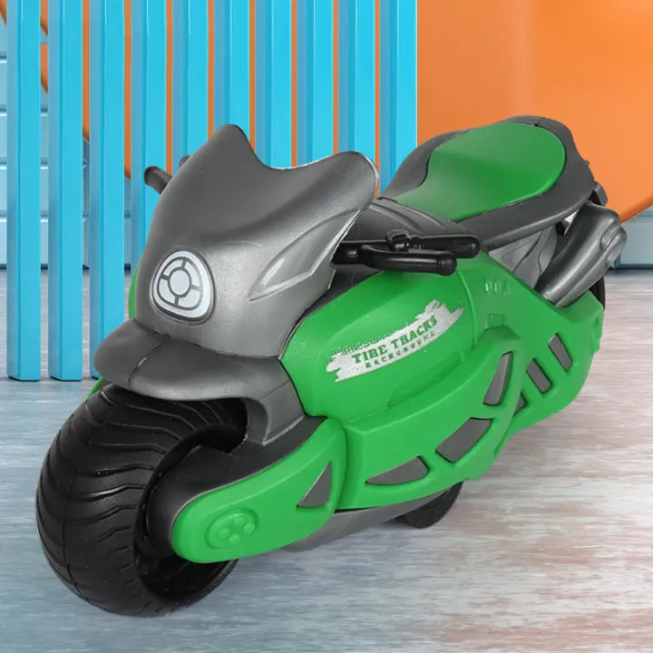 Mini ABS Inertial Motorcycle Toy - 1Pc