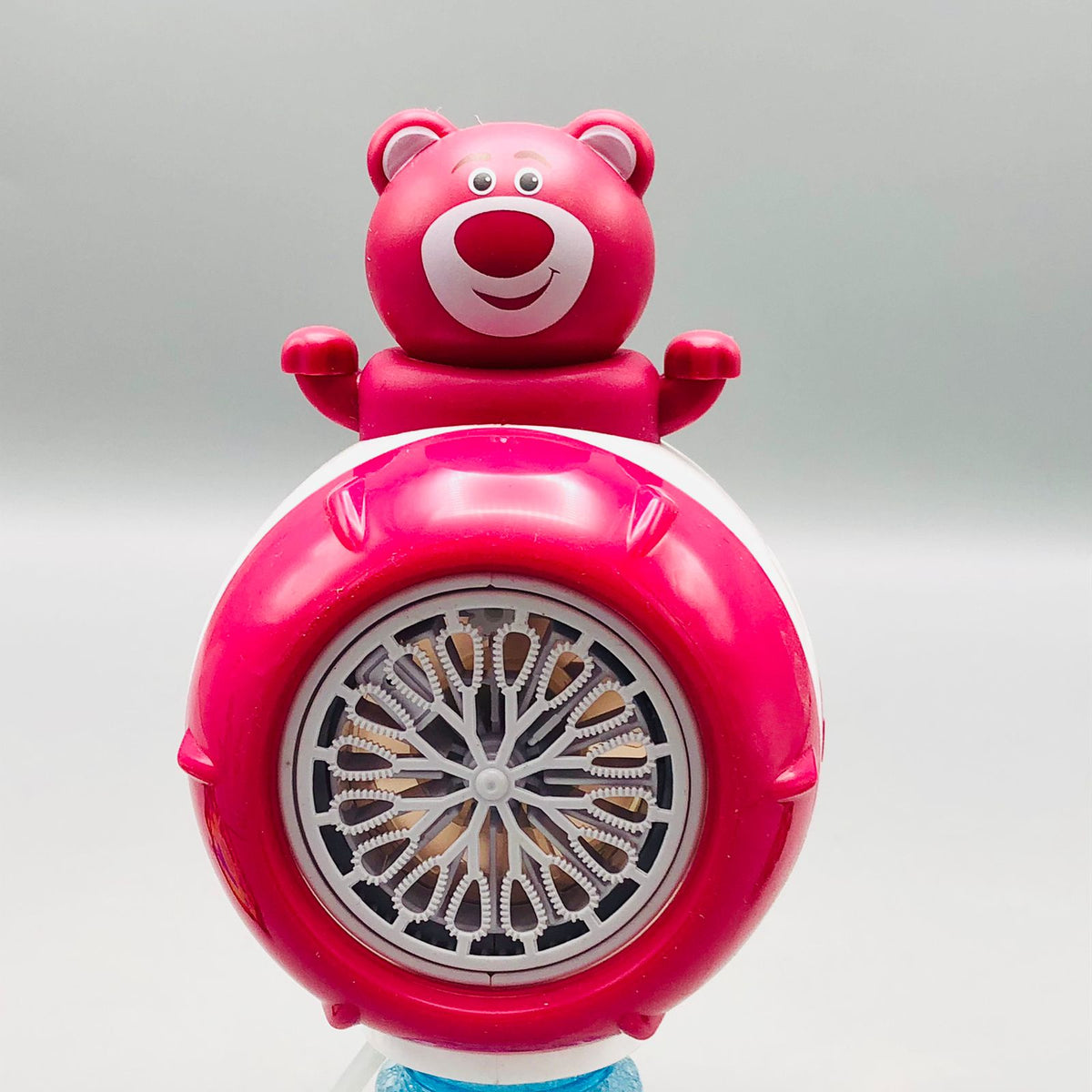 Battery Operated Bear Colorful Bubble Gun
