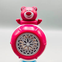 Battery Operated Bear Colorful Bubble Gun