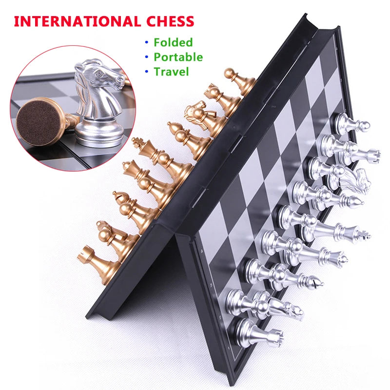Foldable International Magnetic Chess Game Set