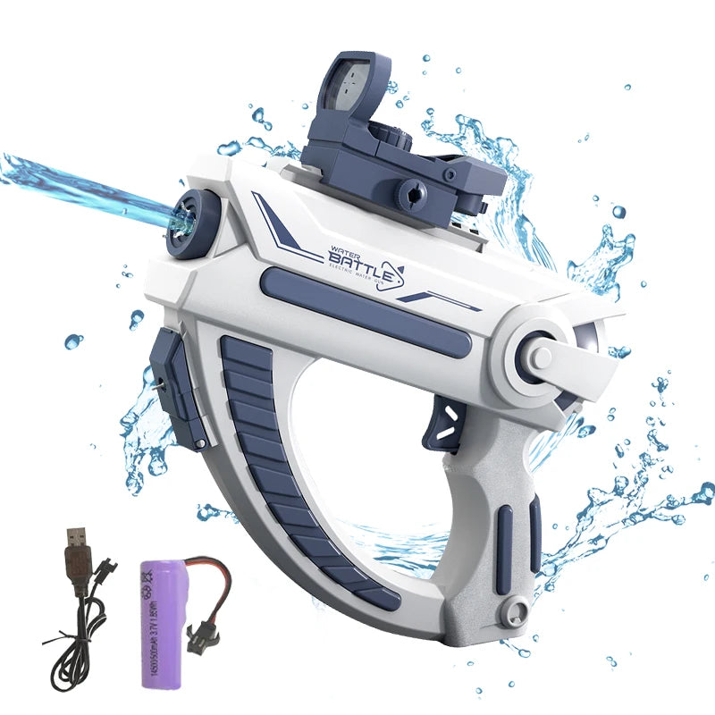 Electric Continuous Firing Space Water Gun