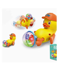 Ball Spinning Stunt Dancing Duck