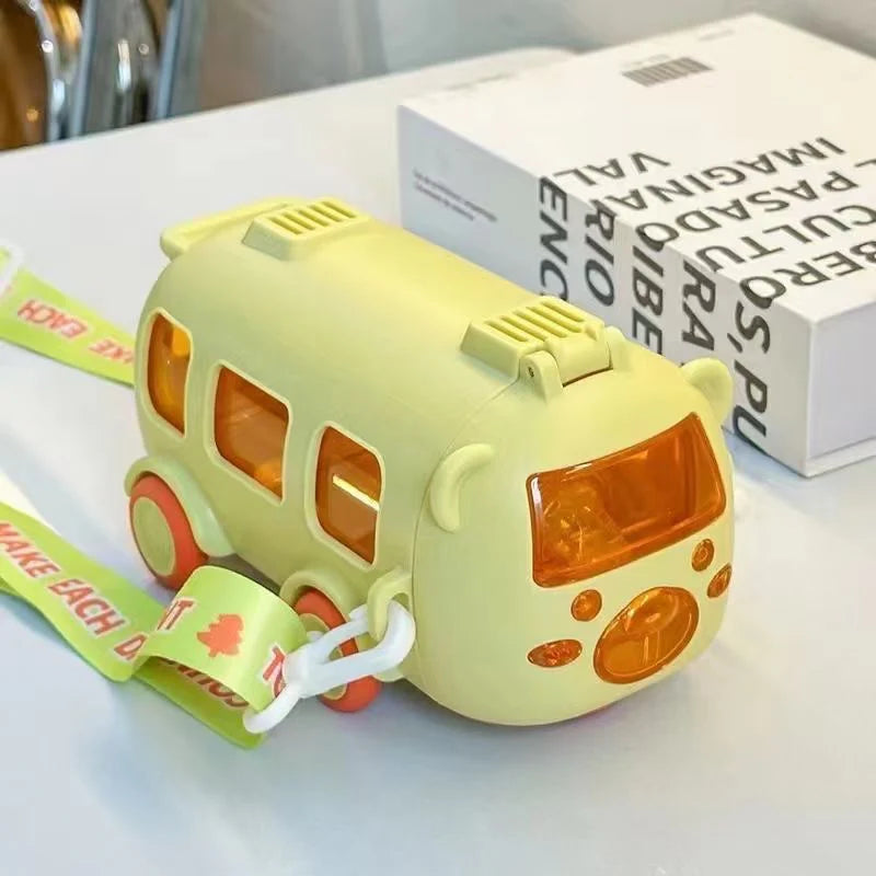 500ml Premium Cute Bus Design Kids Water Bottle