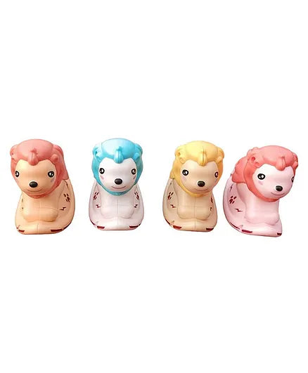 Cute Inertial Pressure Lion-Press & Go
