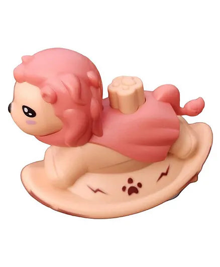 Cute Inertial Pressure Lion-Press & Go