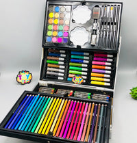 145Pcs Premium Stitch Themed Kids Painting Kit Briefcase