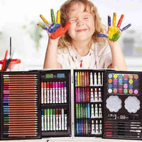 145Pcs Premium Stitch Themed Kids Painting Kit Briefcase