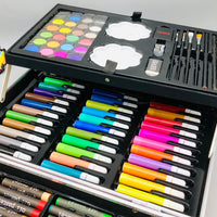 145Pcs Premium Stitch Themed Kids Painting Kit Briefcase