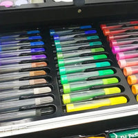 145Pcs Premium Girls Themed Kids Painting Kit Briefcase