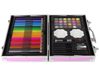 145Pcs Premium Girls Themed Kids Painting Kit Briefcase